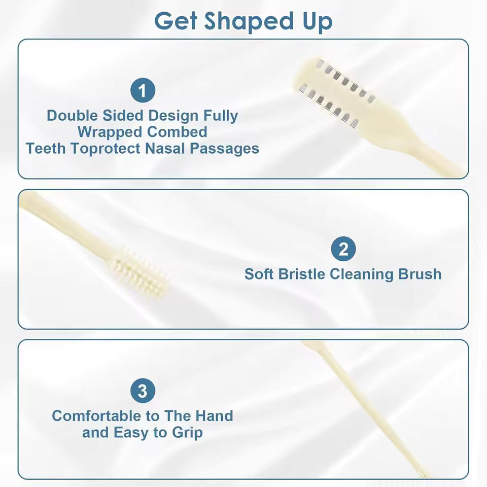 4-piece nose hair trimmer set