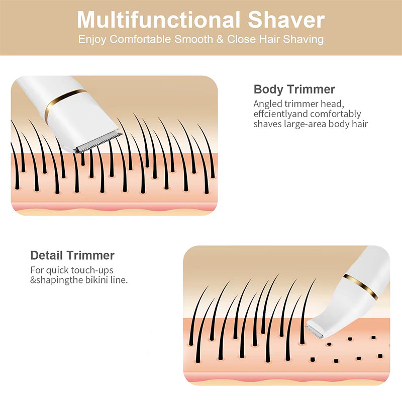 3-in-1 Electric Beard Trimmer with Charging Station