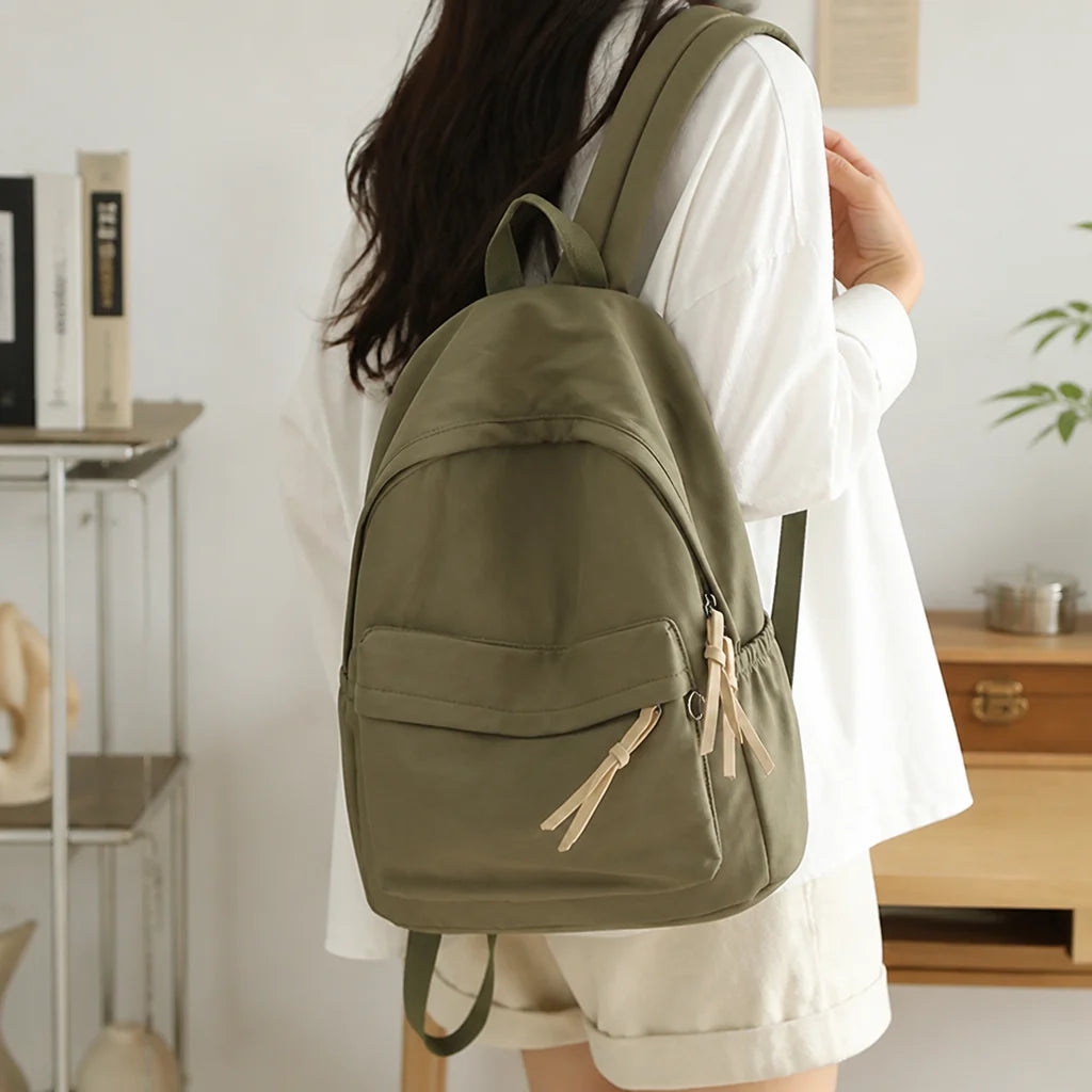 Durable Fabric Multi-Pocket Backpack for Laptop