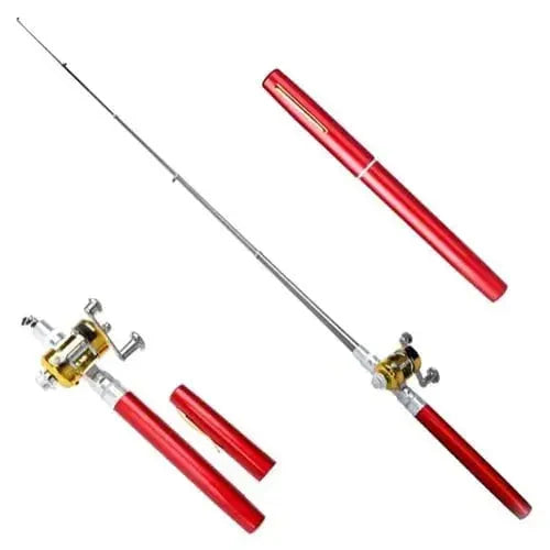 Pocket fishing rod with reel – extendable to 97 cm