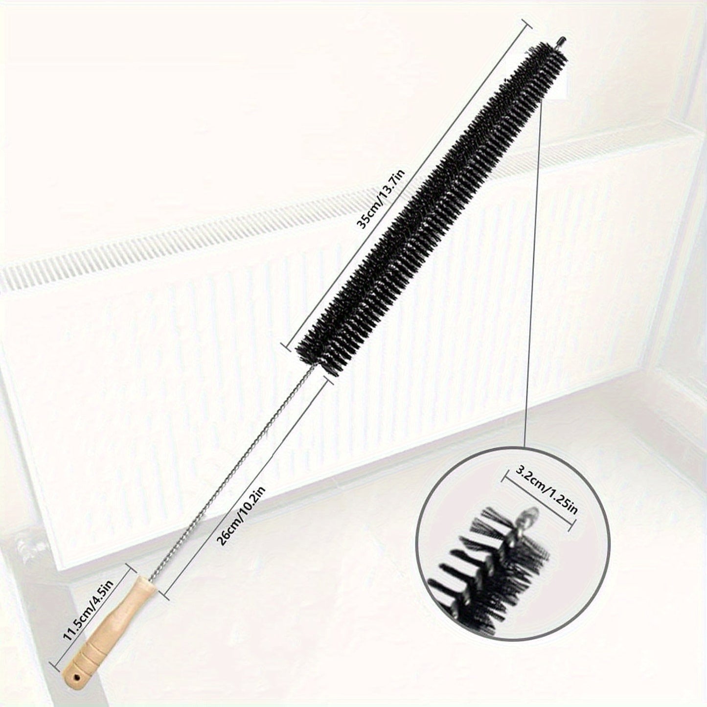 Flexible Radiator Cleaning Brush 73cm