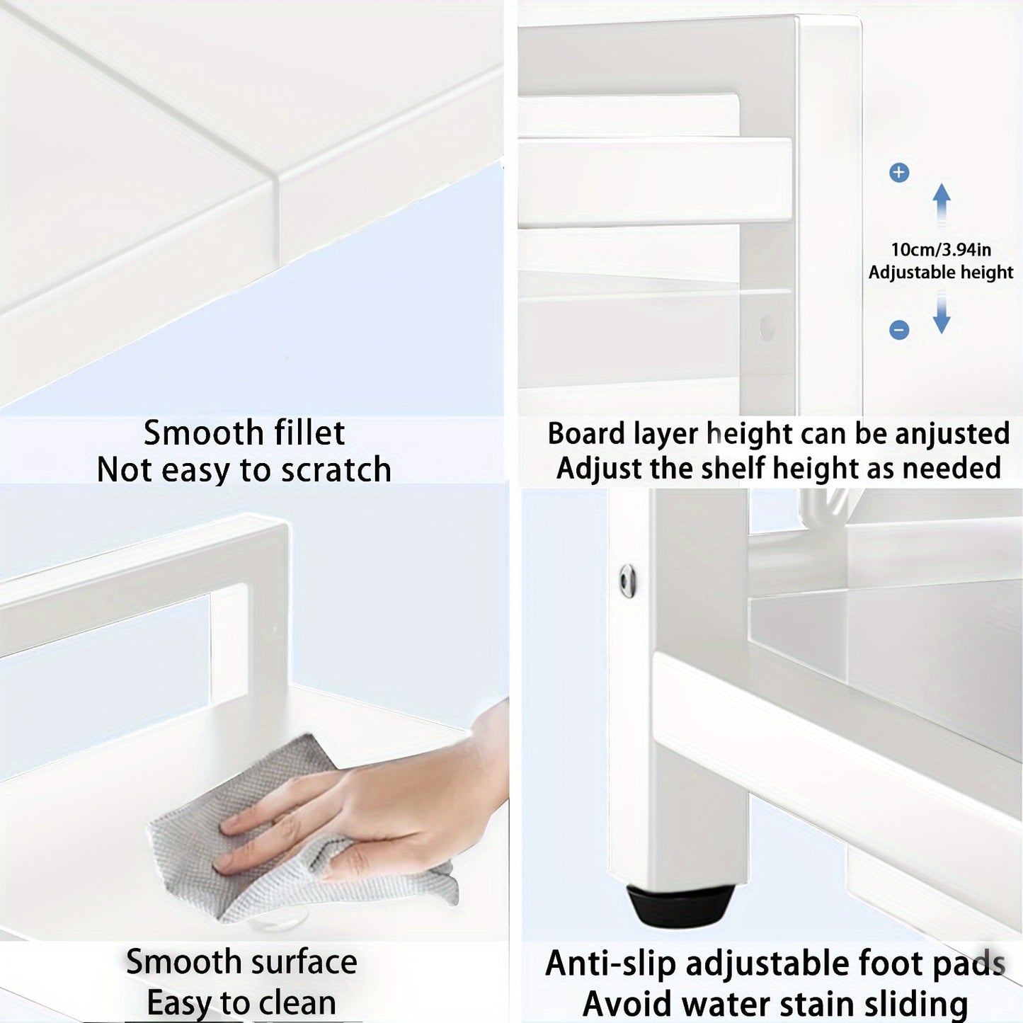 Extendable Microwave Rack 2 Tiers