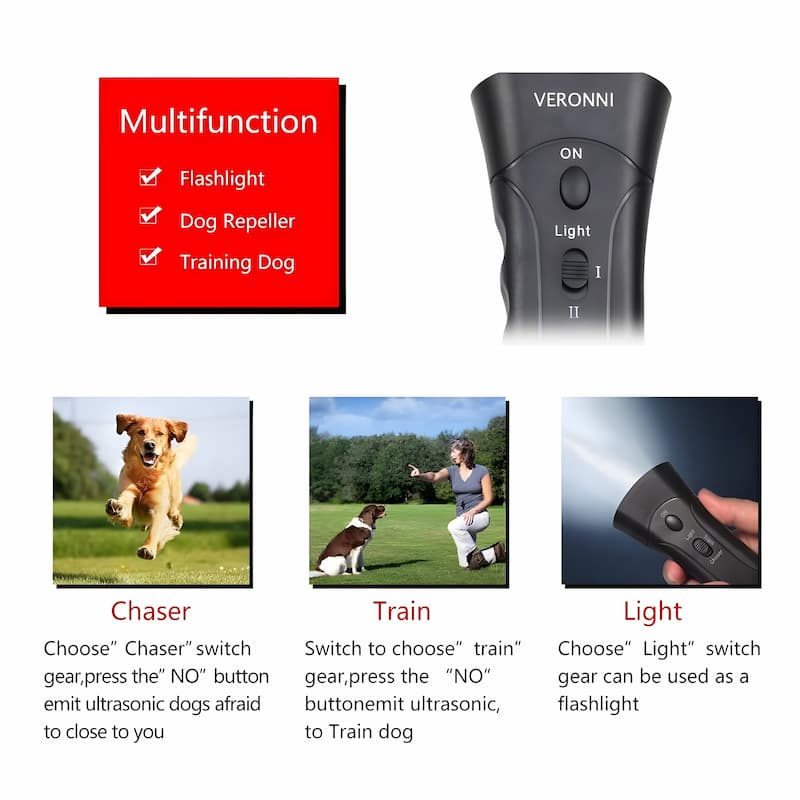 SilentPaw – Pain-Free Ultrasonic Training Aid for Dogs & Cats