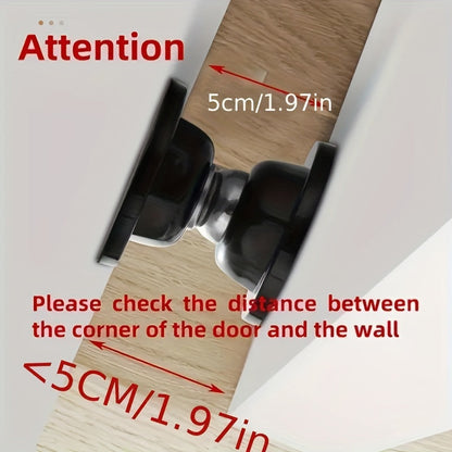 Magnetic Door Stopper Without Drilling