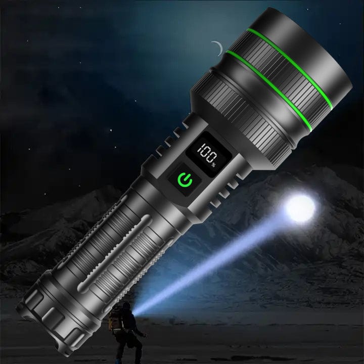 Carvallo LED Flashlight 10,000 Lumens with Power Bank