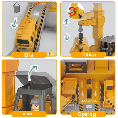 Excavator Learning Toy – Construction Vehicle Kit for Children