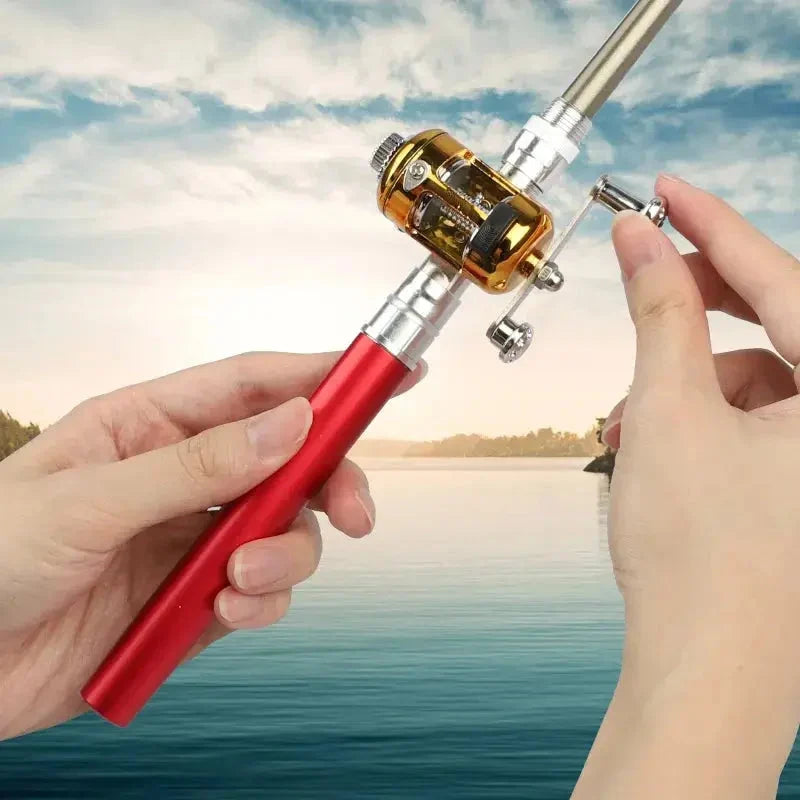 Pocket fishing rod with reel – extendable to 97 cm