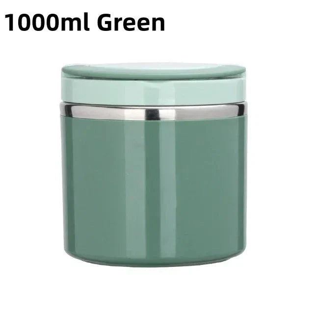 Thermal Lunchbox made of Stainless Steel with Handle – 630 ml & 1000 ml