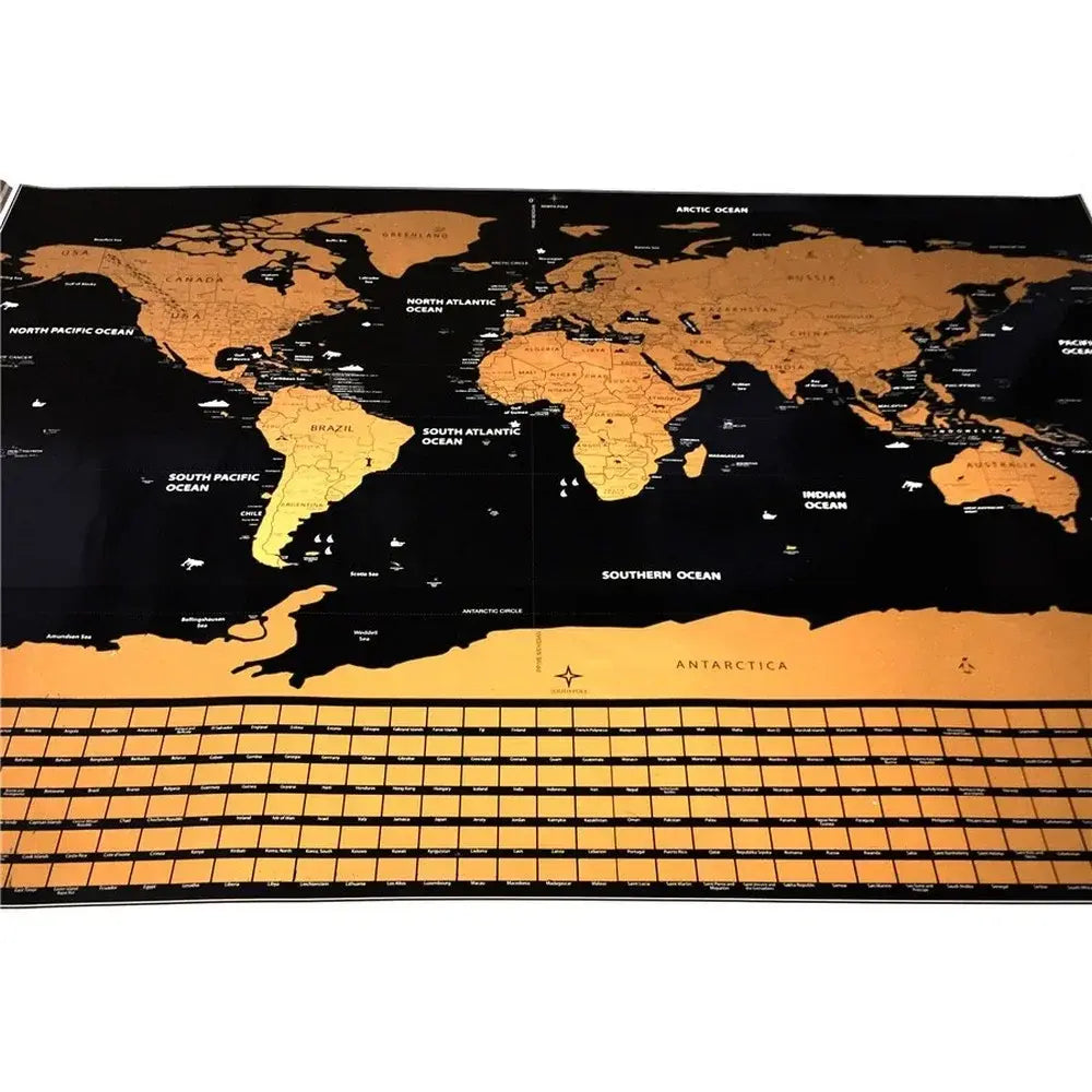 GlobeScratch – Your Adventures, Made Visible
