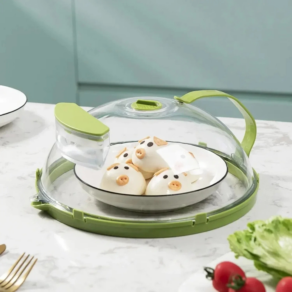 Microwave Steam Cooker & Splash Guard