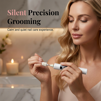 Electric Nail File with 4 Grinding Attachments