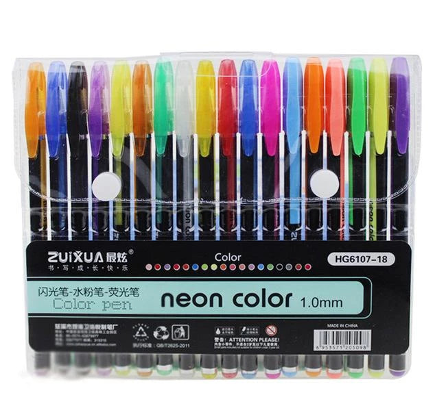 Glitzerly Glitter Gel Pen Set