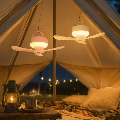 Hanging LED Fan with Night Light