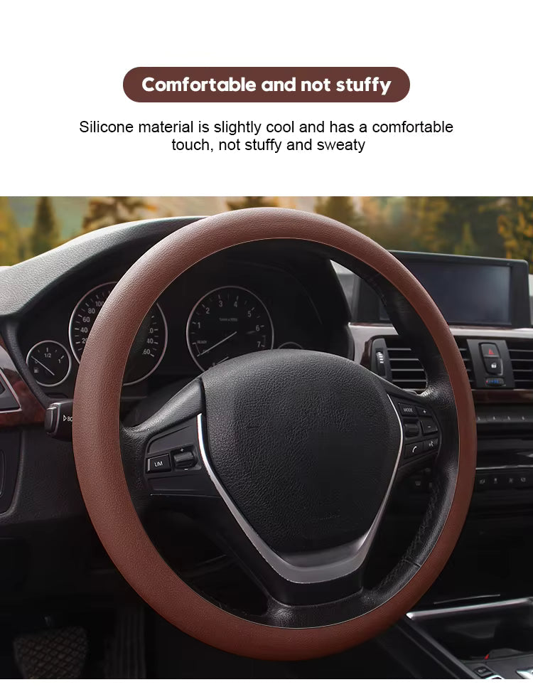 All-Season Silicone Steering Wheel Cover