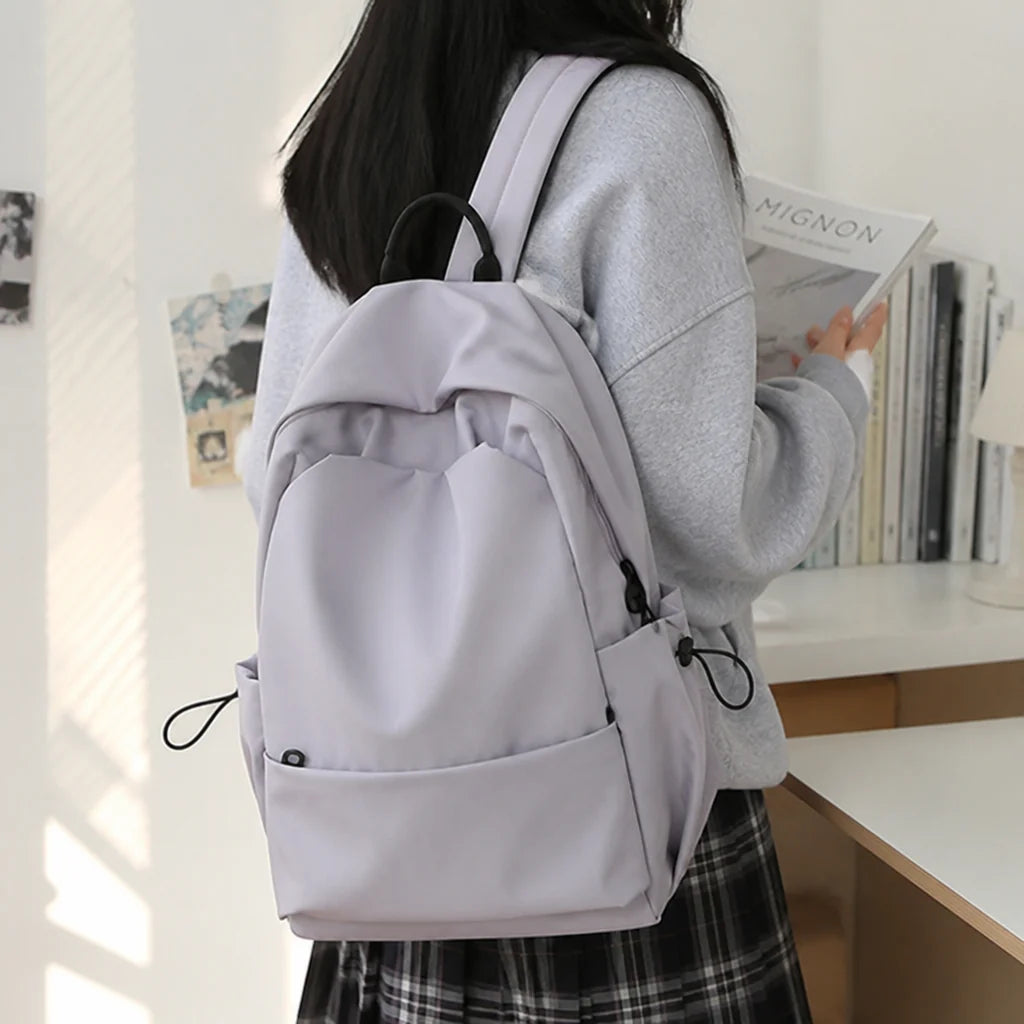 Ergonomic Water-Resistant Laptop Backpack (Padded Laptop Compartment)