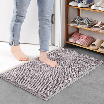 Chenille Bathroom Mat – Ultra Soft & Highly Absorbent