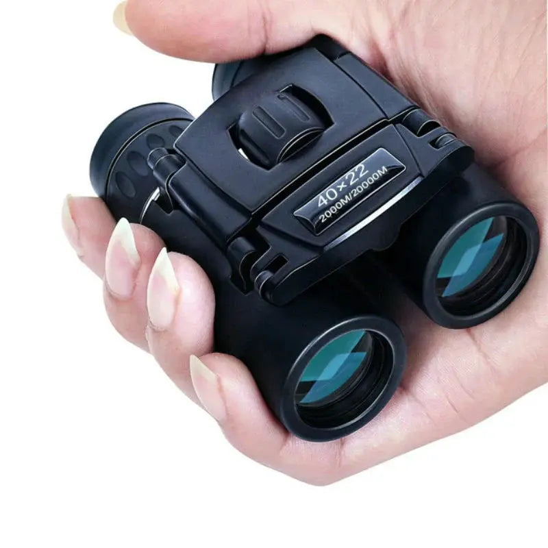 40x22 Folding Binoculars for Travel and Outdoor Use