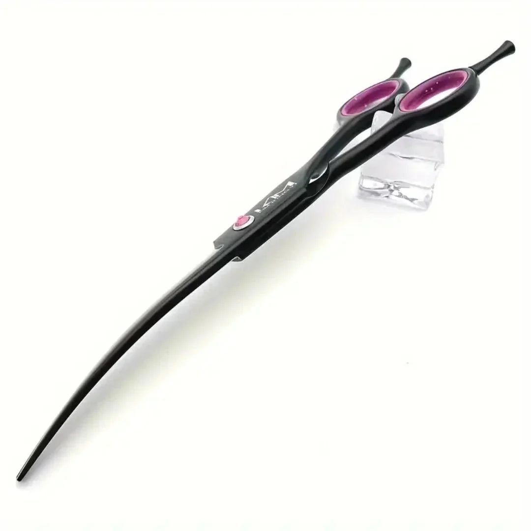Dog grooming kit with stainless steel blades and ergonomic handles