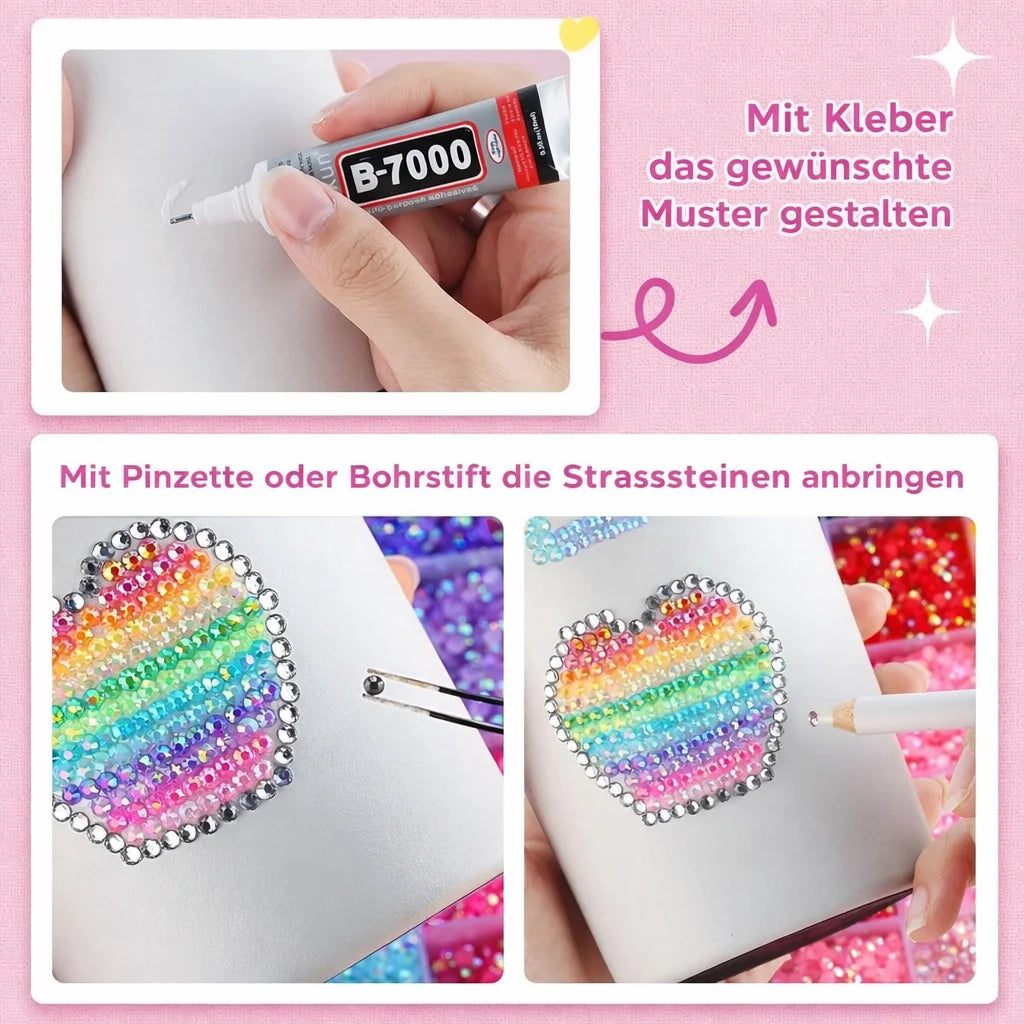 StarlitePop™ Flat Rhinestones — Add Magical Sparkle to Your DIY Projects That Captivates Every Eye!
