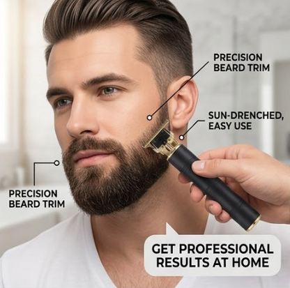 Electric Hair Clipper with T-Blade