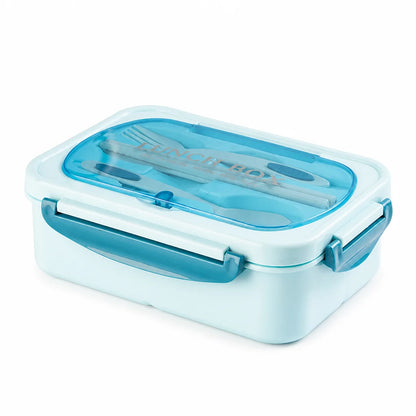 Three-Compartment Leak-Proof Bento Box (1200ml)
