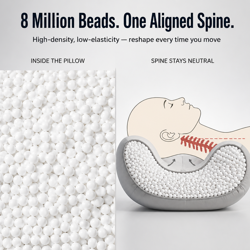 CloudRest Microbead Pillow for Home