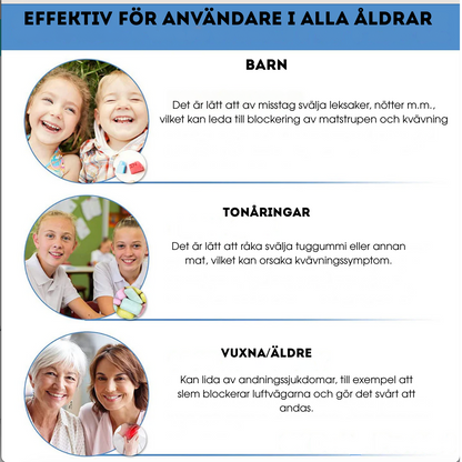 Anti-Choking Kit – Airway Aid for Children & Adults