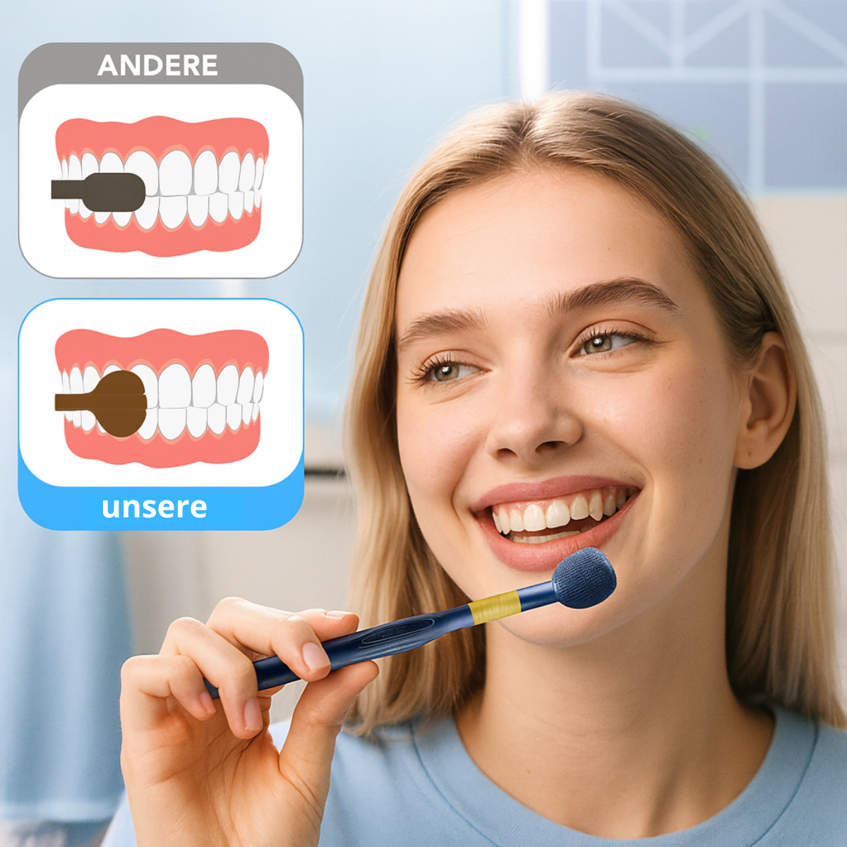 Dentaclean 360 – Cleans your teeth from all sides simultaneously