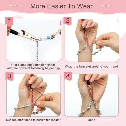 Bracelet Helper for Closing Clasps