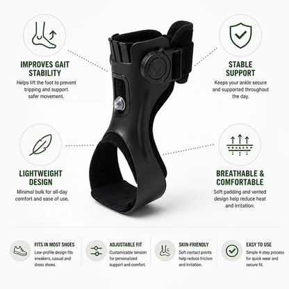 Adjustable Ankle Support with Low Profile (Single)