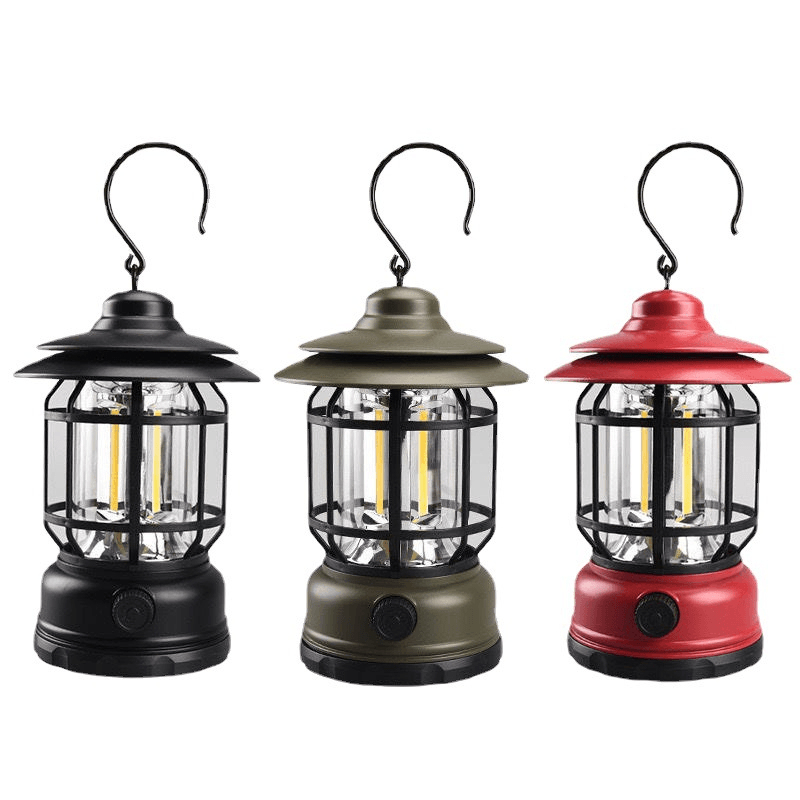 Retro LED Camping Lamp VintageGlow