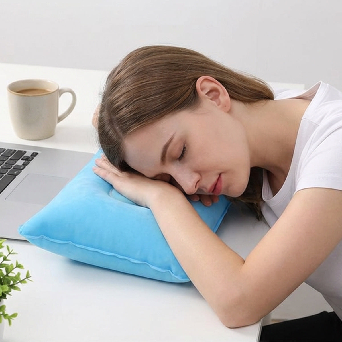 Inflatable Travel Pillow Set 2-Piece