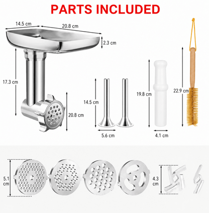 GRINDLIVA Meat Grinder Attachment for KitchenAid