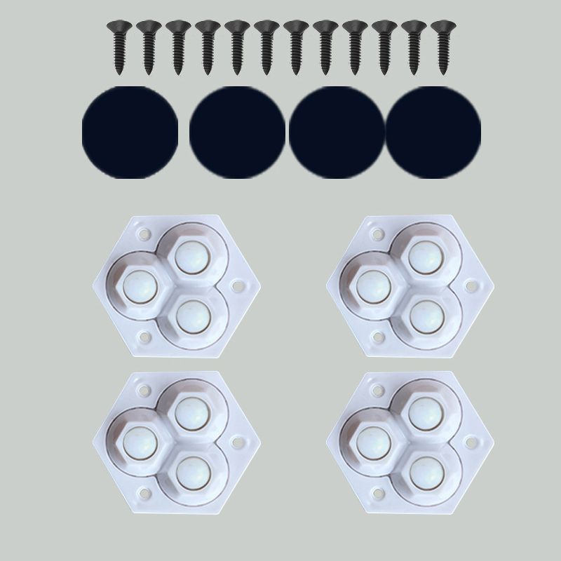 TriGlide 360° Furniture Casters with Ball Bearings