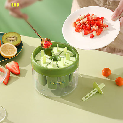 FrostFire Pops Ice Mold Set 8-Piece Popsicle Maker
