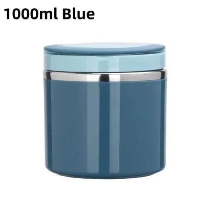 Thermal Lunchbox made of Stainless Steel with Handle – 630 ml & 1000 ml