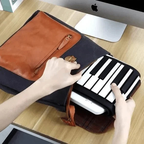 FlexiKeys™ Roll-Up Piano — Play Your Music Freely, Anywhere and Anytime