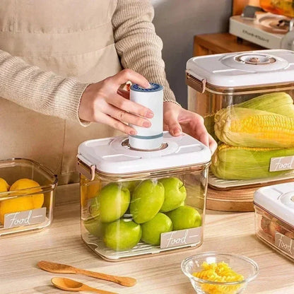 Vacuum Food Container with Hand Pump