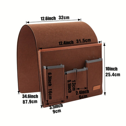Sofa Armrest Organizer 5 Compartments