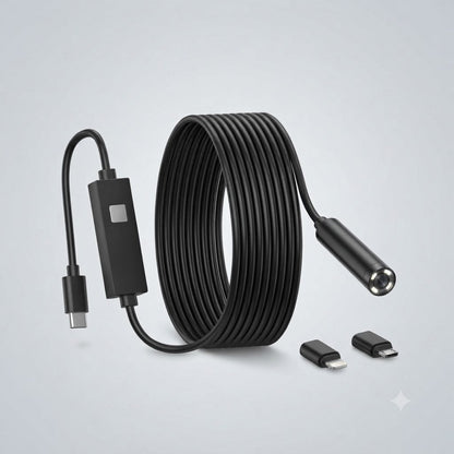HD Inspection Camera 5m Cable – Endoscope Smartphone