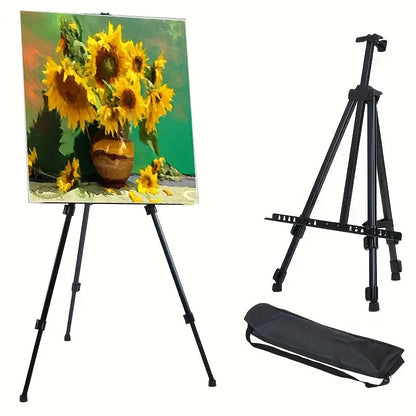 Aluminum Tripod Easel with Carrying Bag