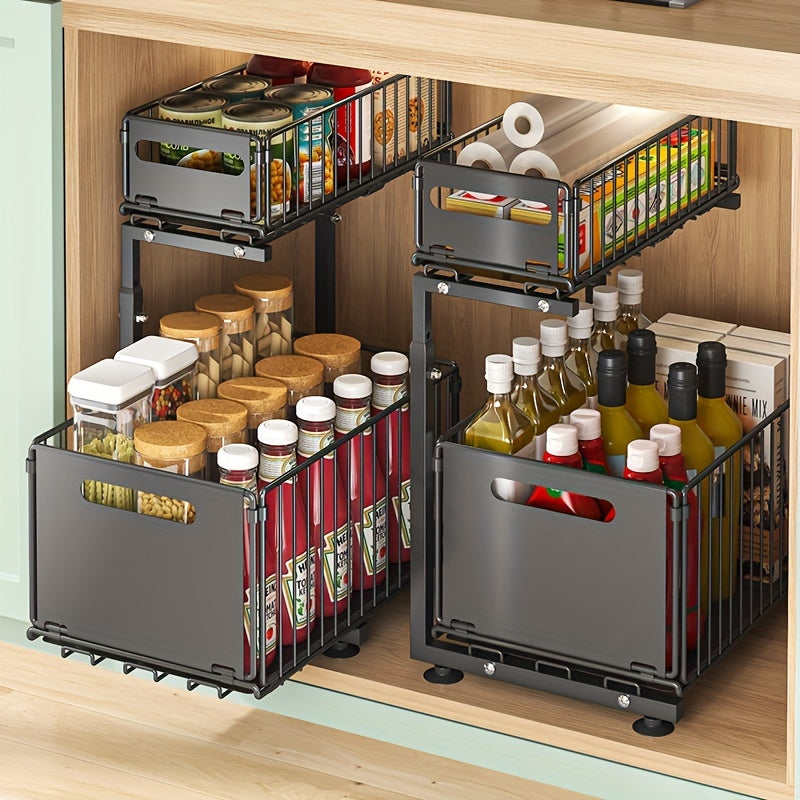 Extendable Kitchen Shelf 2 Tiers