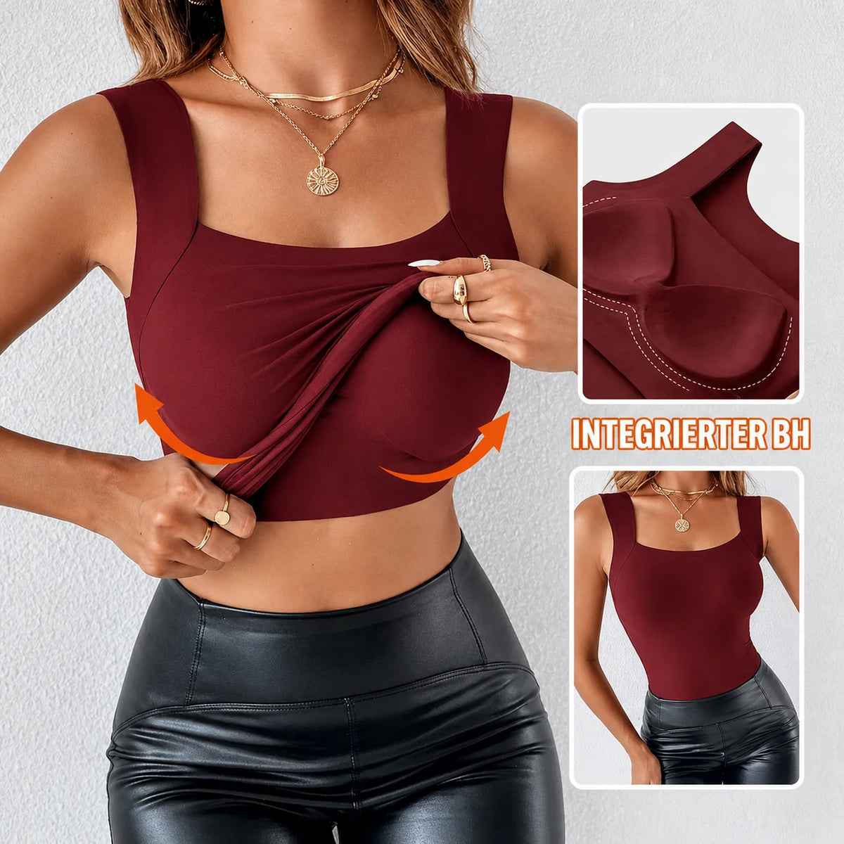 VivaCurve™ Tank Top — Finally carefree: Comfortable support that keeps up with your everyday life