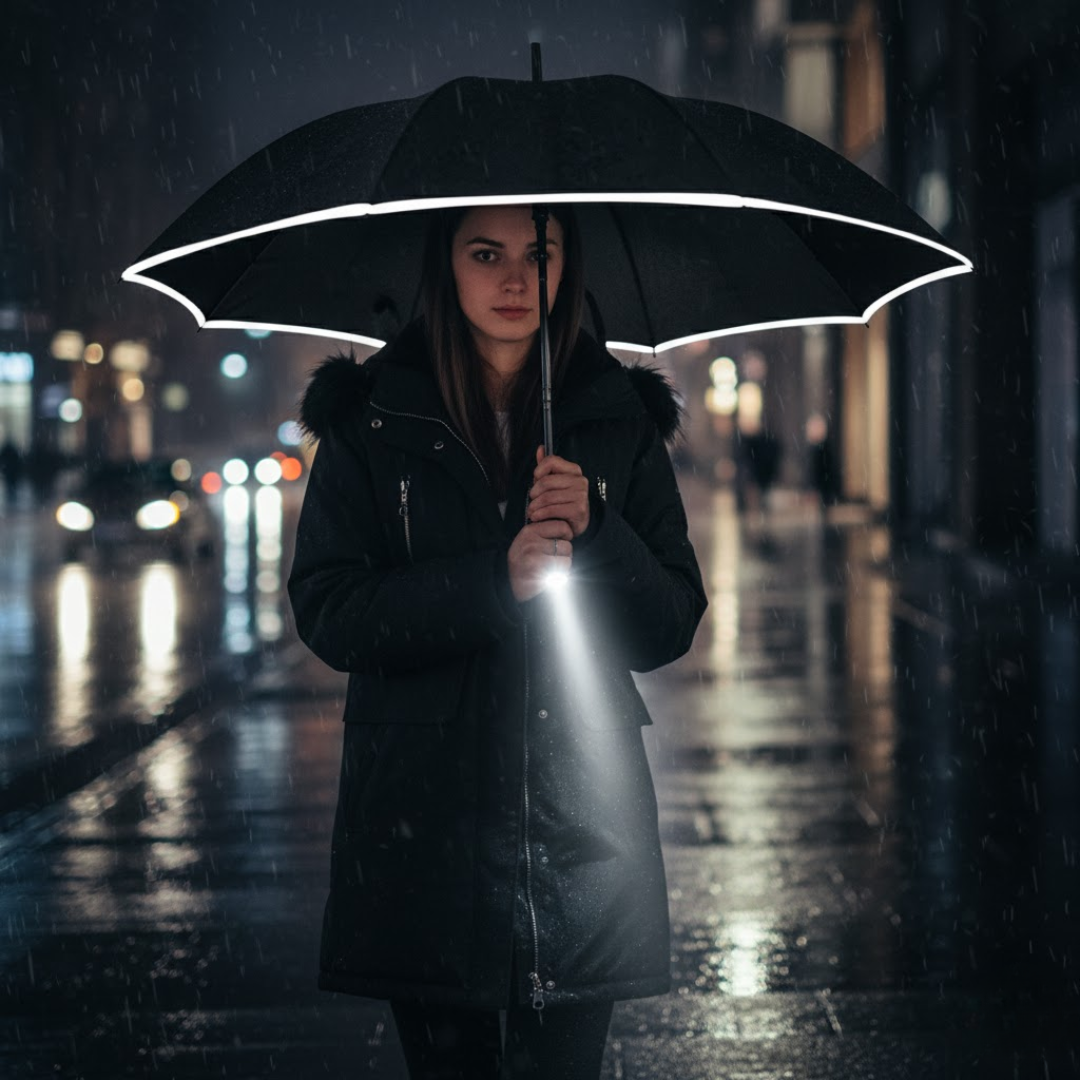 StormShield LED Automatic Umbrella