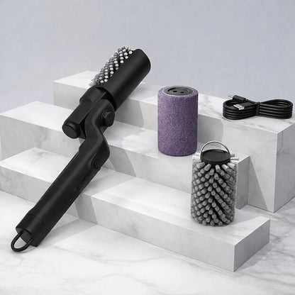PowerBrush™ — Never scrub again, just relaxed, sparkling grills in minutes!