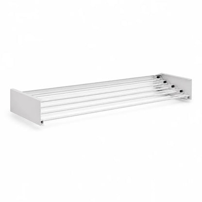 Space-saving, foldable wall dryer (with mounting kit)