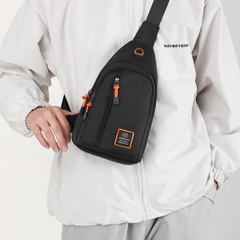 Waterproof Shoulder Bag with Multiple Compartments
