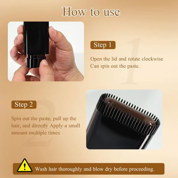 Root Touch-Up Stick with Comb Applicator