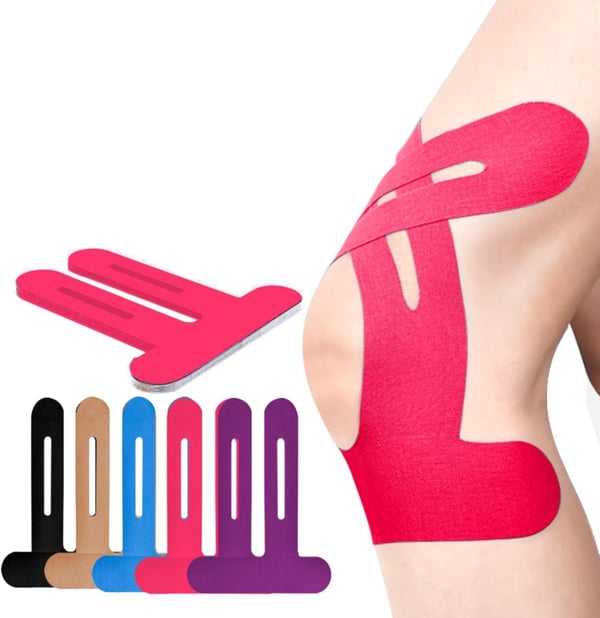 FlexiKnee Pre-Cut Kinesiology Knee Tape Strips