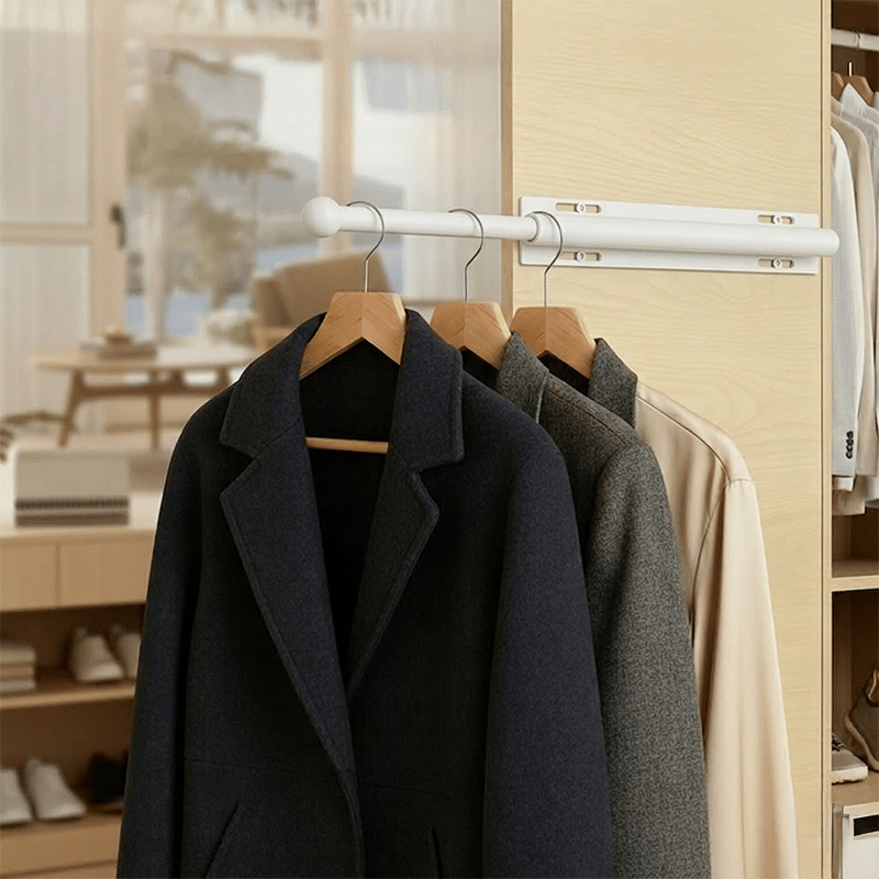 LuxHanger Valet Rod System for the Wardrobe